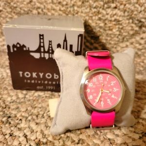 NWT TOKYObay Pink Women's or Girl's Watch